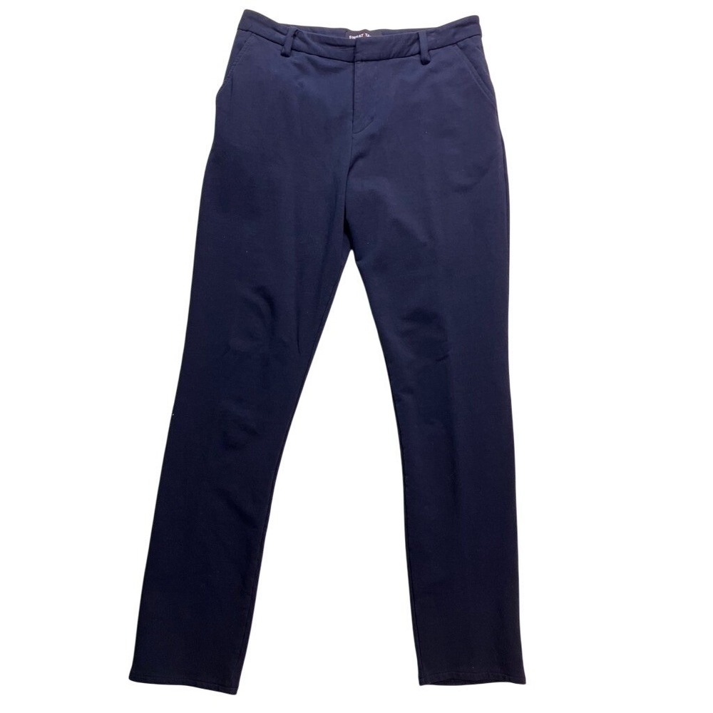 Sweat Tailor Chino Pants Mens 31x32‎ Navy Blue Stretch Everyday Chinos